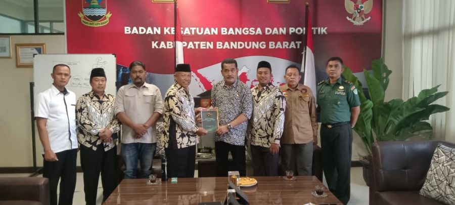 Audensi DPD LDII Kabupaten Bandung Barat Ke Kantor Kesbangpol