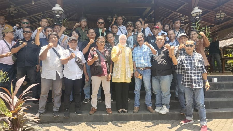 Calon Bupati Purwakarta Anne Ratna Mustika Siap Perjuangkan Aspirasi Wartawan