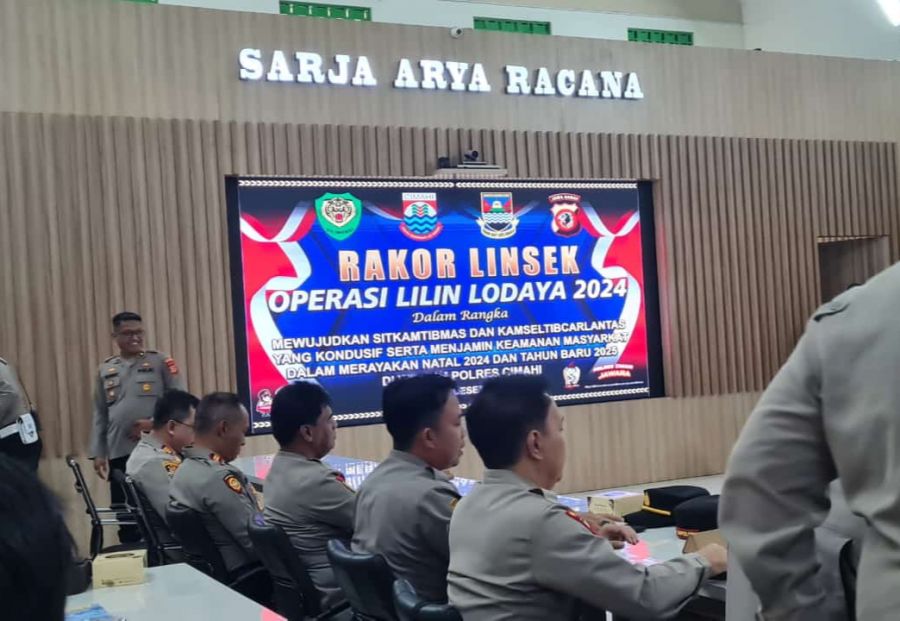 DPD LDII KBB Hadiri Undangan Polres Cimahi Bahas Pengamanan Nataru