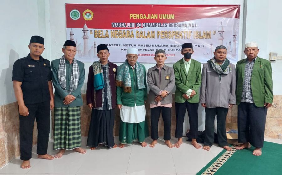 Ketua MUI Kecamatan Cihampelas Hadiri Pengajian Warga LDII di Hari Bela Negara