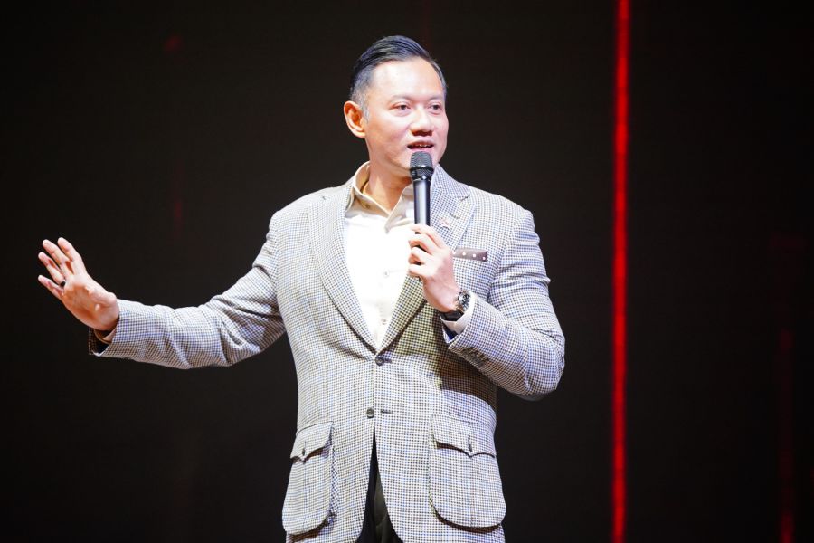 Menko AHY-SBY Hadiri Ulang Tahun Merry Riana, Ini Harapannya