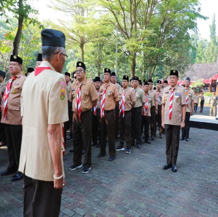 Penjabat Bupati Purwakarta Hadiri Peringatan Hari Pramuka ke-63