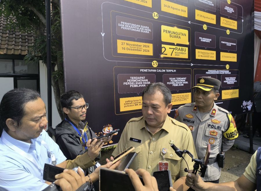 Pj Bupati Purwakarta Tinjau Kesiapan KPU pada Hari Pertama Pendaftaran Pilkada