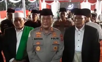 Jelang Natal dan Tahun Baru, Polda Jabar dan Polrestabes Bandung Gelar Istigosah, Zikir dan Do'a Ber