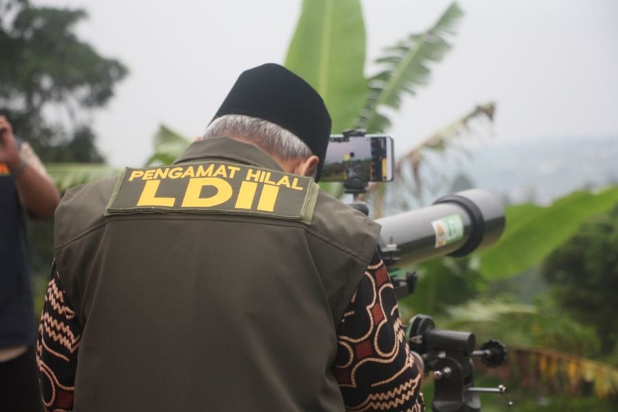 Rukyatul Hilal 1 Syawal 1447 H DPD LDII KBB Bersama  Kemenag KBB, Hilal Tidak Terlihat