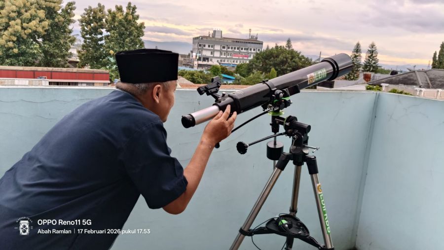 Tim Rukyatul Hilal LDII KBB Kembali Menunjukan Kontribusinya Dalam Penentuan Awal Ramadan 1447H