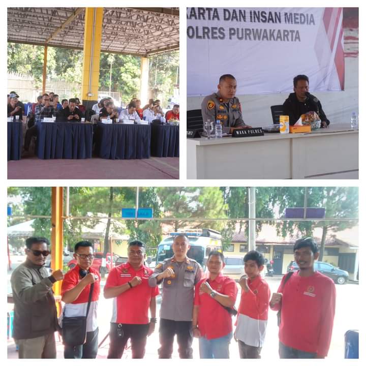 Tingkatkan Sinergitas Dengan Wartawan, Polres Purwakarta Gelar Gathering Silaturahmi