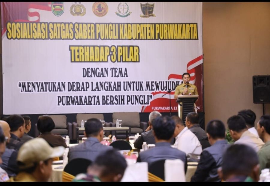 Pemkab Purwakarta Tegaskan Komitmen Berantas Pungli melalui Sosialisasi UPP Satgas Saber
