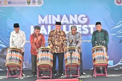 Minang Halal Fest 2026 Resmi Dibuka, Gubernur Mahyeldi Dorong Penguatan Ekonomi Syariah Sumbar