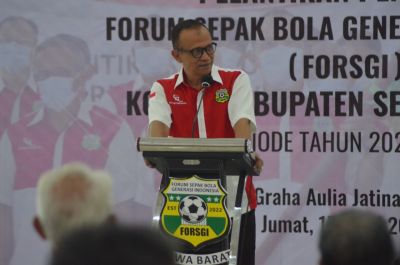 Pelantikan Pengurus Forsgi Kabupaten Kota se Jawa Barat